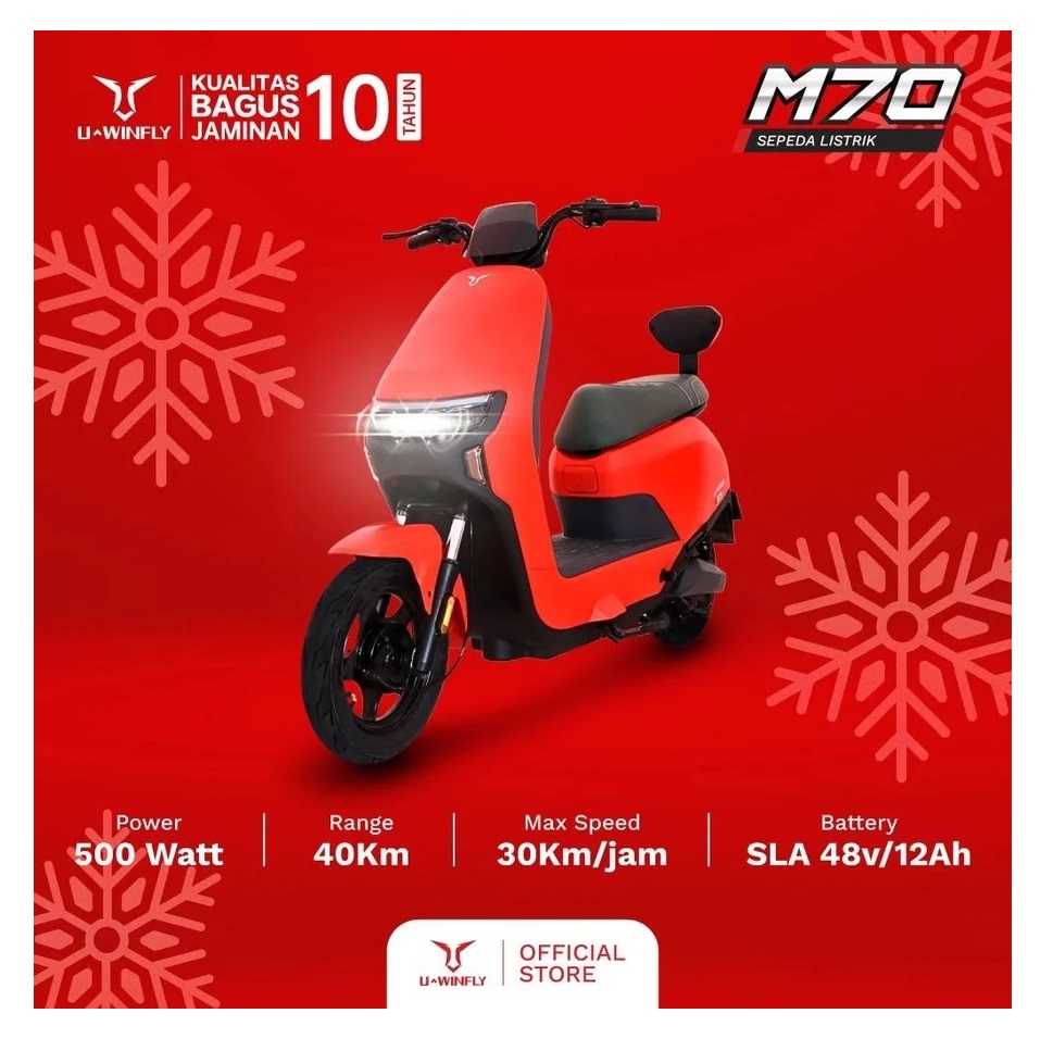 Uwinfly Sepeda Listrik  M70