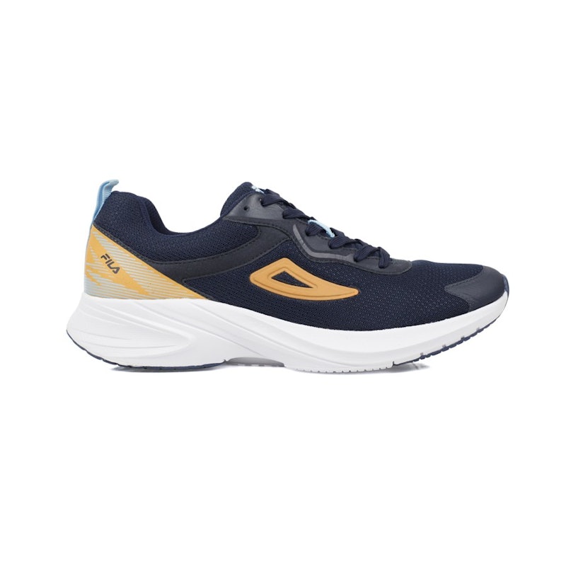 FILA Men's Shoes Cyber Navy/White/Orange