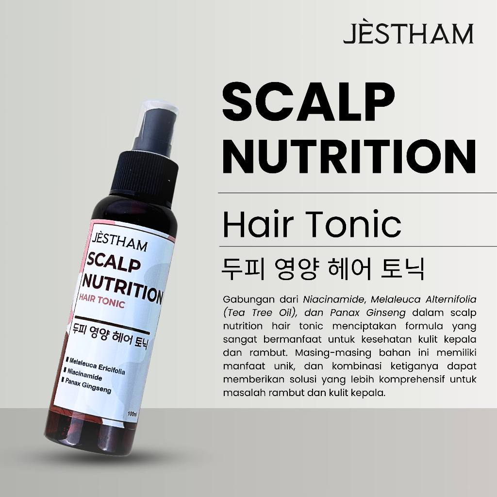 Jestham Skincare Jestham Hair Tonic Scalp Nutrition