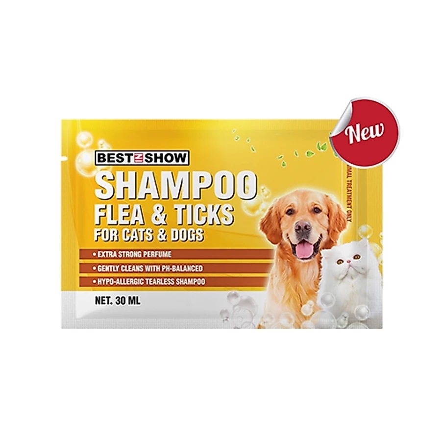 Best In Show Shampoo Flea & Ticks for Cats & Dogs 1