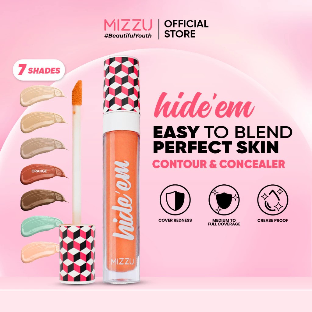 Mizzu Hide’em Contour And Concealer Orange 2