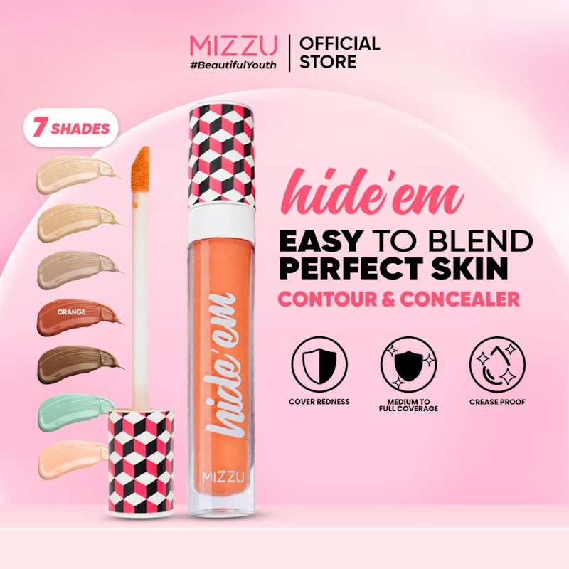 Mizzu Hide’em Contour And Concealer Orange 2