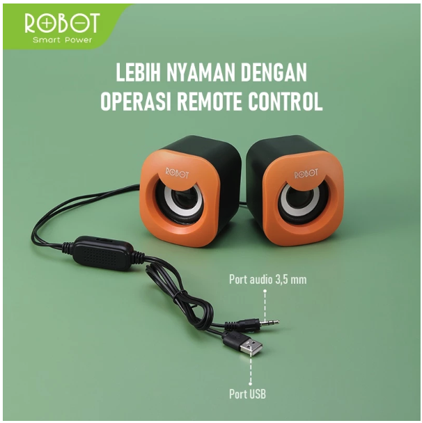 Wook Global Technology Robot Computer Speaker RS180