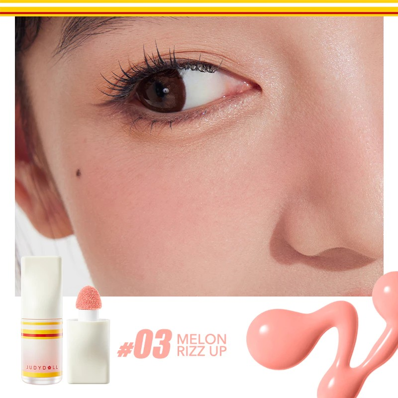 Judydoll Liquid Blush 03 Melon Rizz Up 2