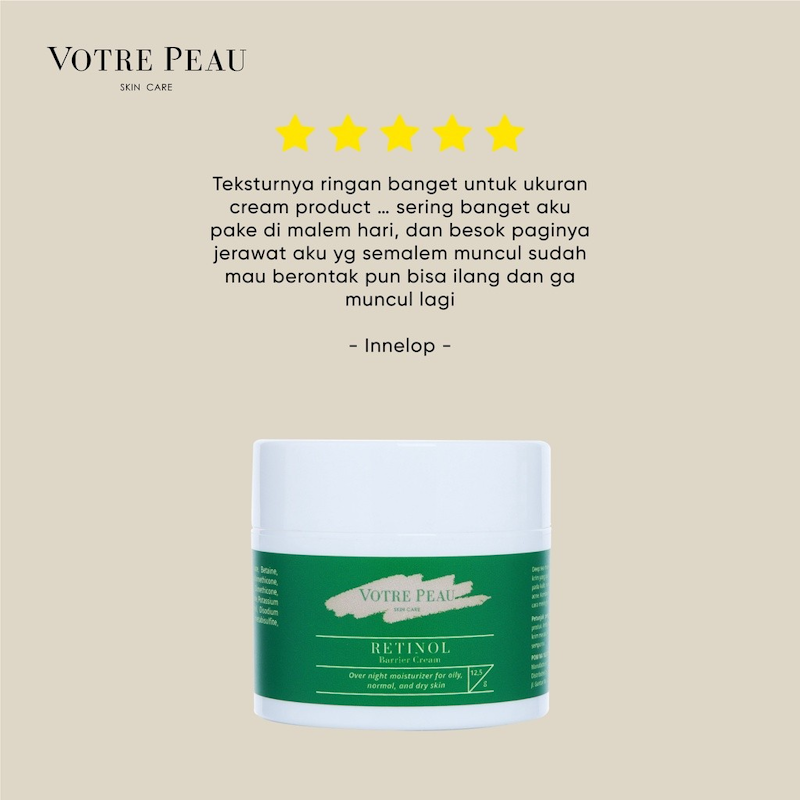 Votre Peau Retinol Barrier Cream