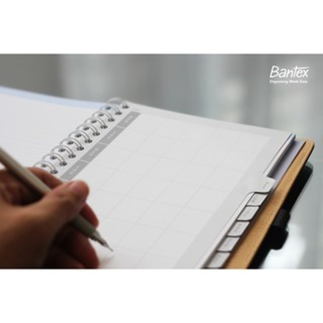 Bantex Leather Notebook