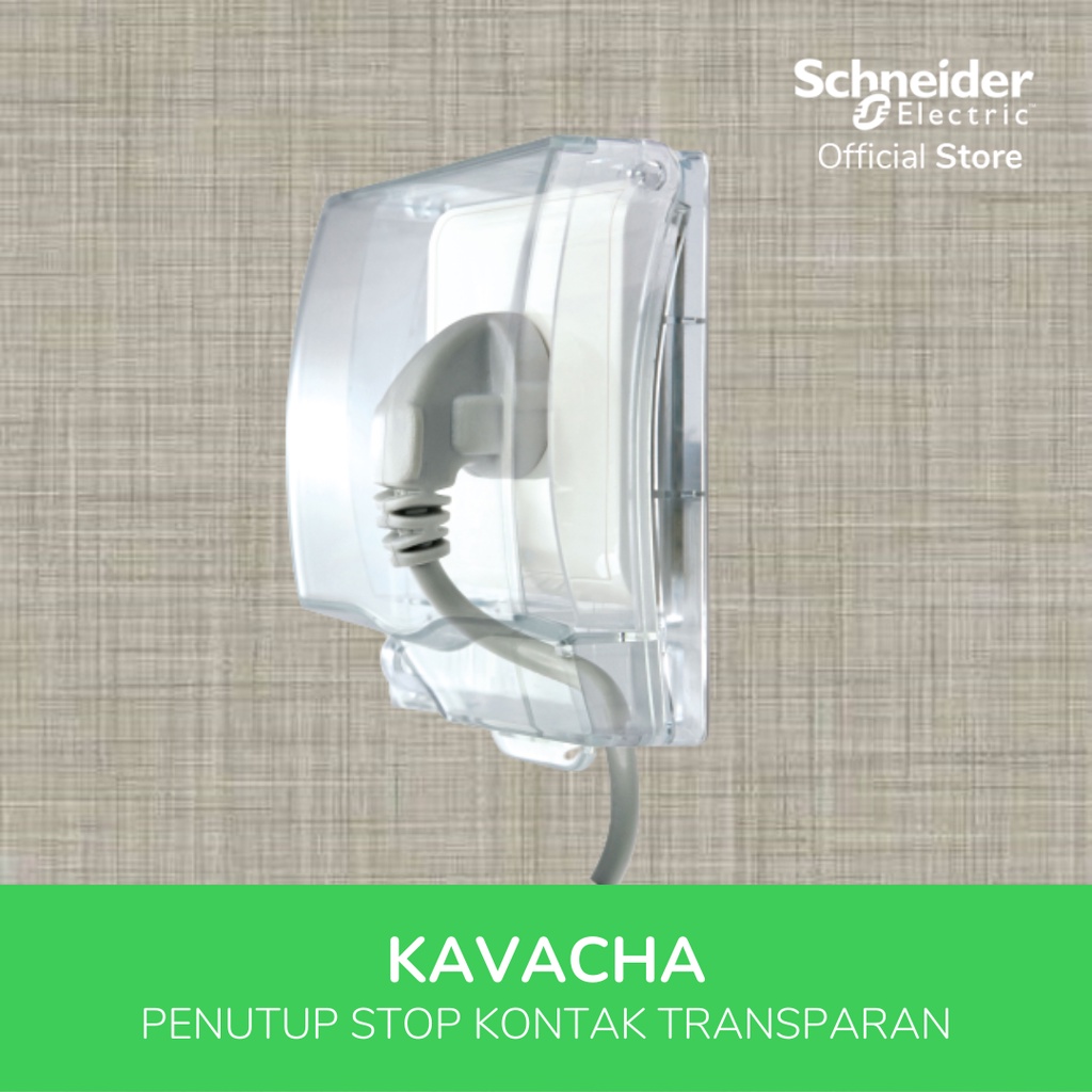 Schneider Electric  Kavacha Penutup Stop Kontak Transparan E223R_TR