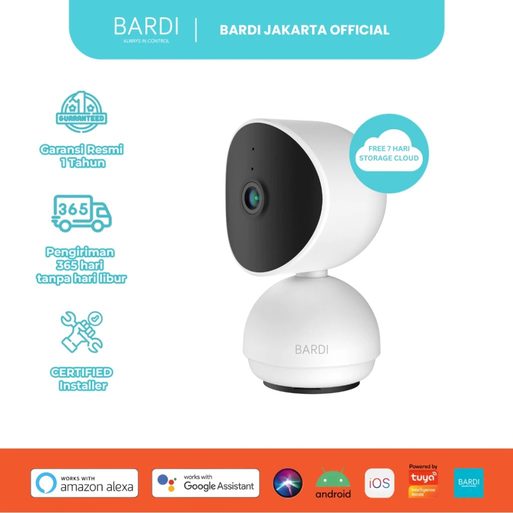 BARDI Solusi Otomasi BARDI IP Camera Indoor PTZ (Lite Version) IDR-PTX-LV