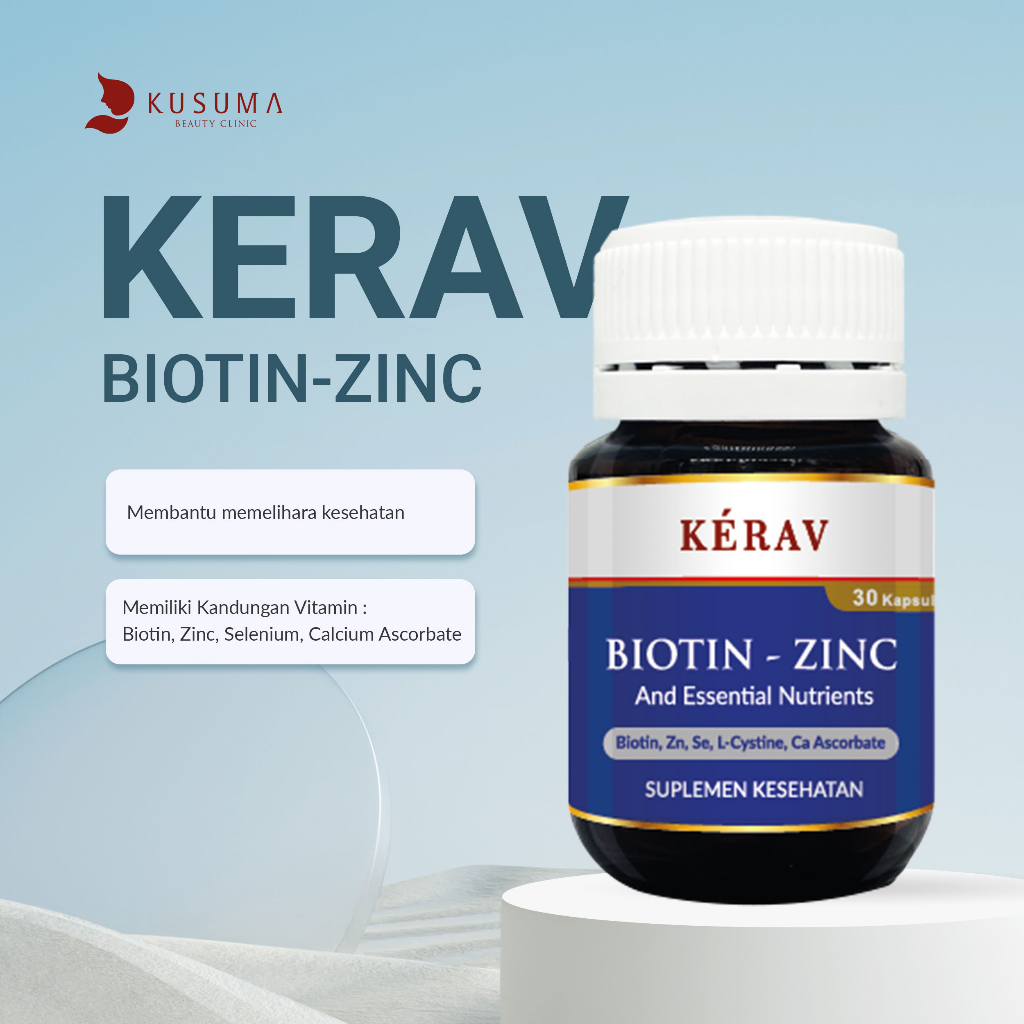 Bio Kusuma KÉRAV Biotin-Zinc