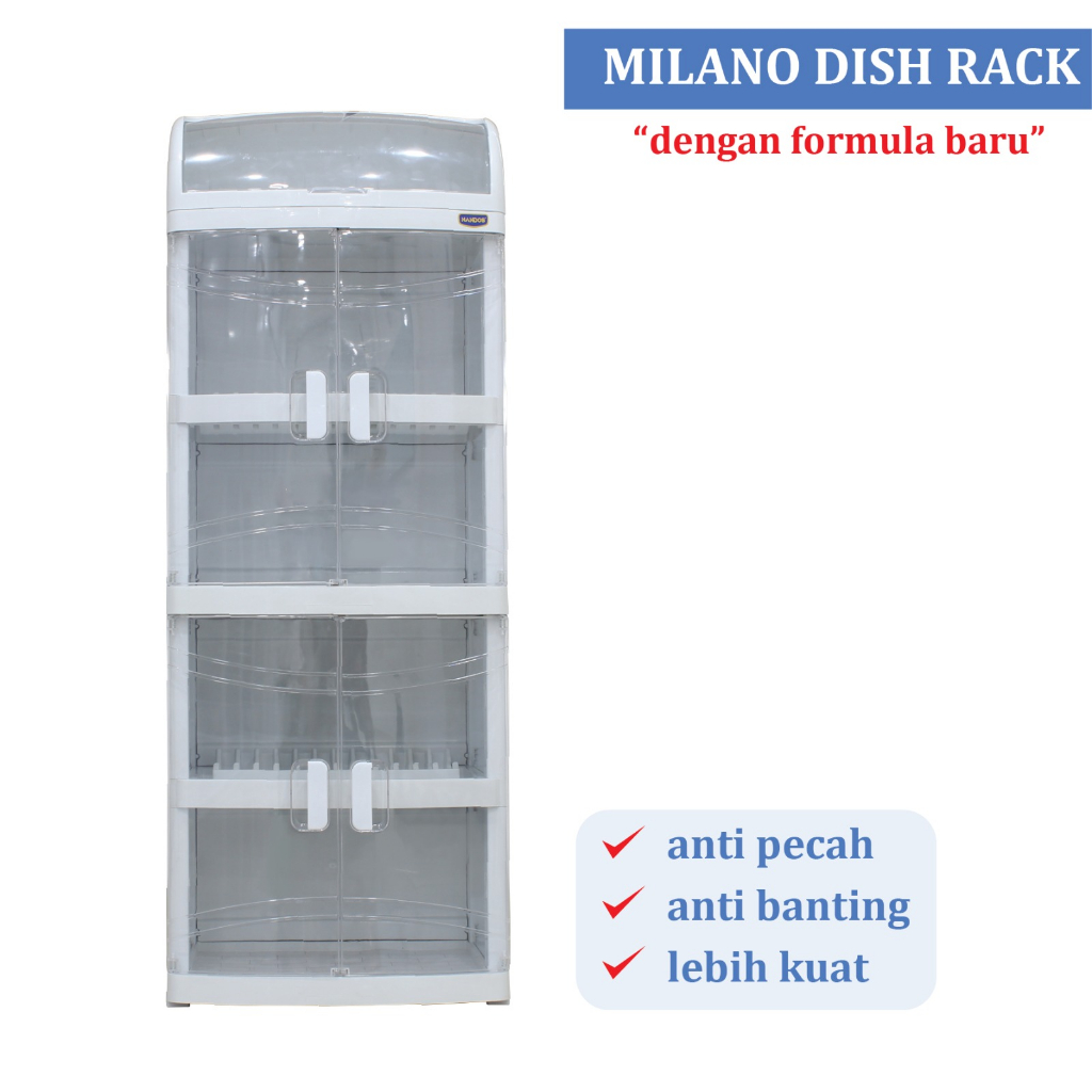 Naiba Rak Piring Milano 5 Susun 4102 