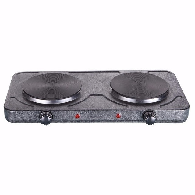 IDEALIFE Kompor Listrik 2 Tungku  ｜ ES-2001