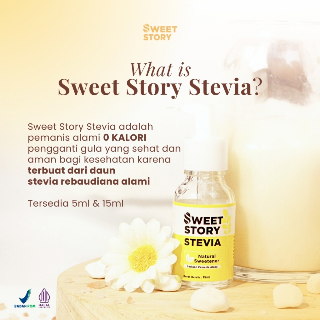 Megah Cantika Indonesia Sweet Story Stevia Natural Sweetener