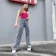 JINISO Kulot Highwaist Jeans Relax 1