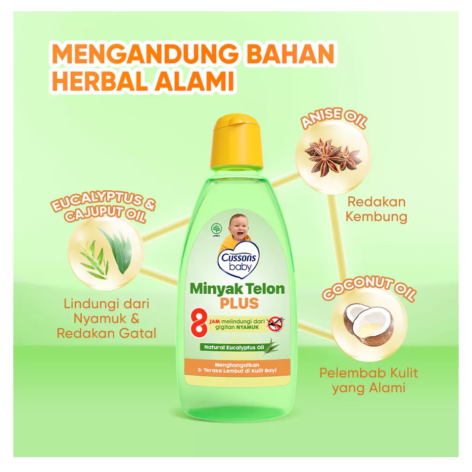 PZ. Cussons Indonesia Cussons Baby Telon Oil Plus