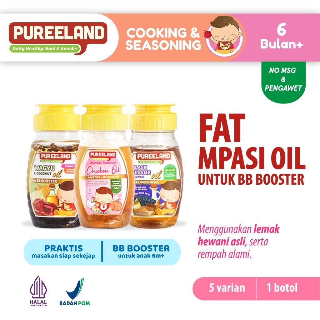 Pureeland Nutritama Prima Pureeland Wagyu & Coconut Oil for BB Booster