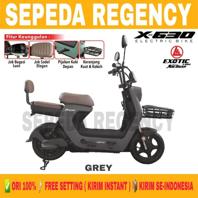 Pacific Bike EXOTIC Sepeda Listrik  X-630
