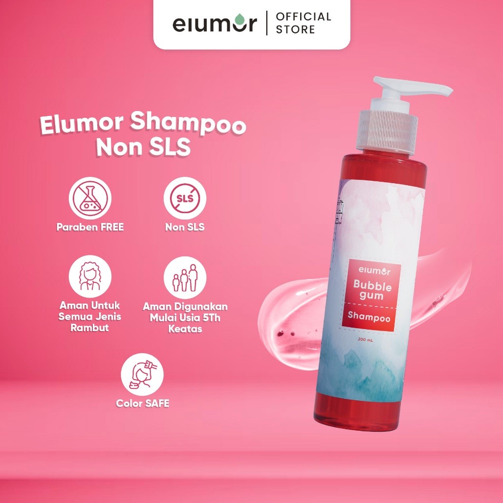 Inovasi Teknologi Kosmetika Elumor Shampoo Bubblegum