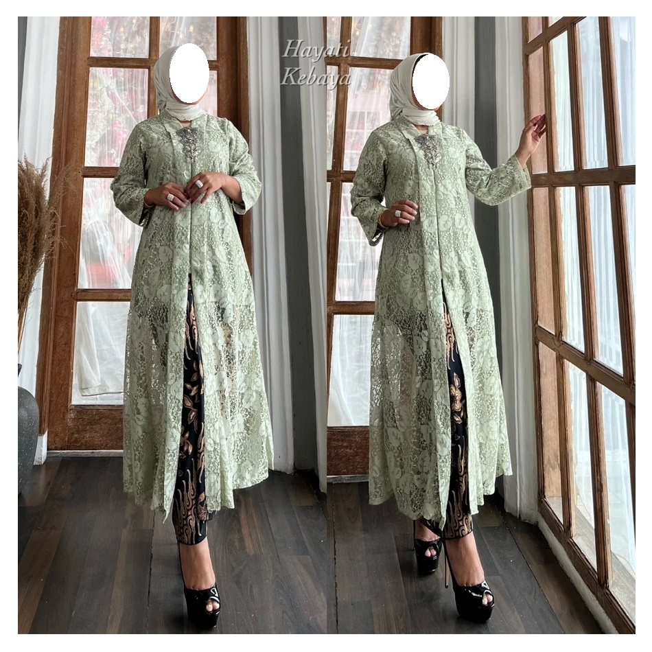  Setelan Kebaya Modern Long Tunik Model FLoy