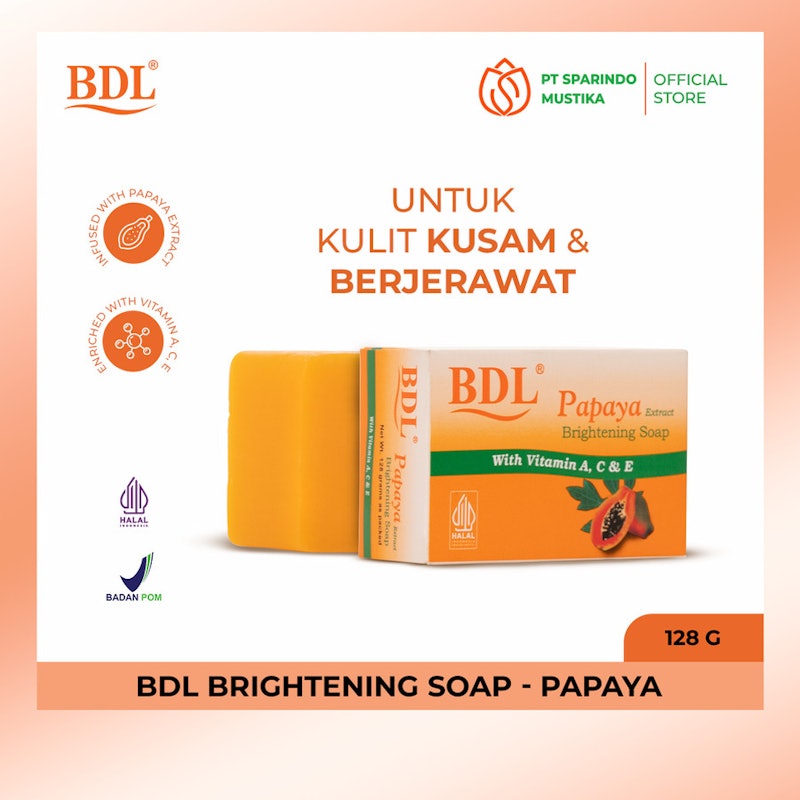 BDL Brightening Soap Papaya 2