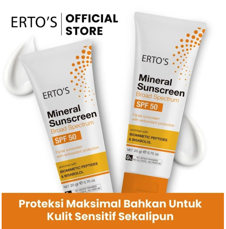 Erto's Mineral Sunscreen SPF 50 PA++++ 2
