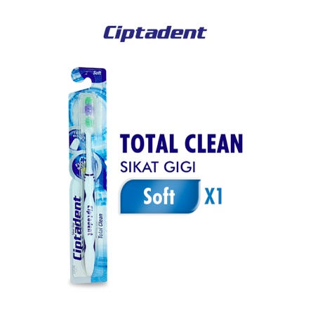 Sikat Gigi Total Clean Soft 3