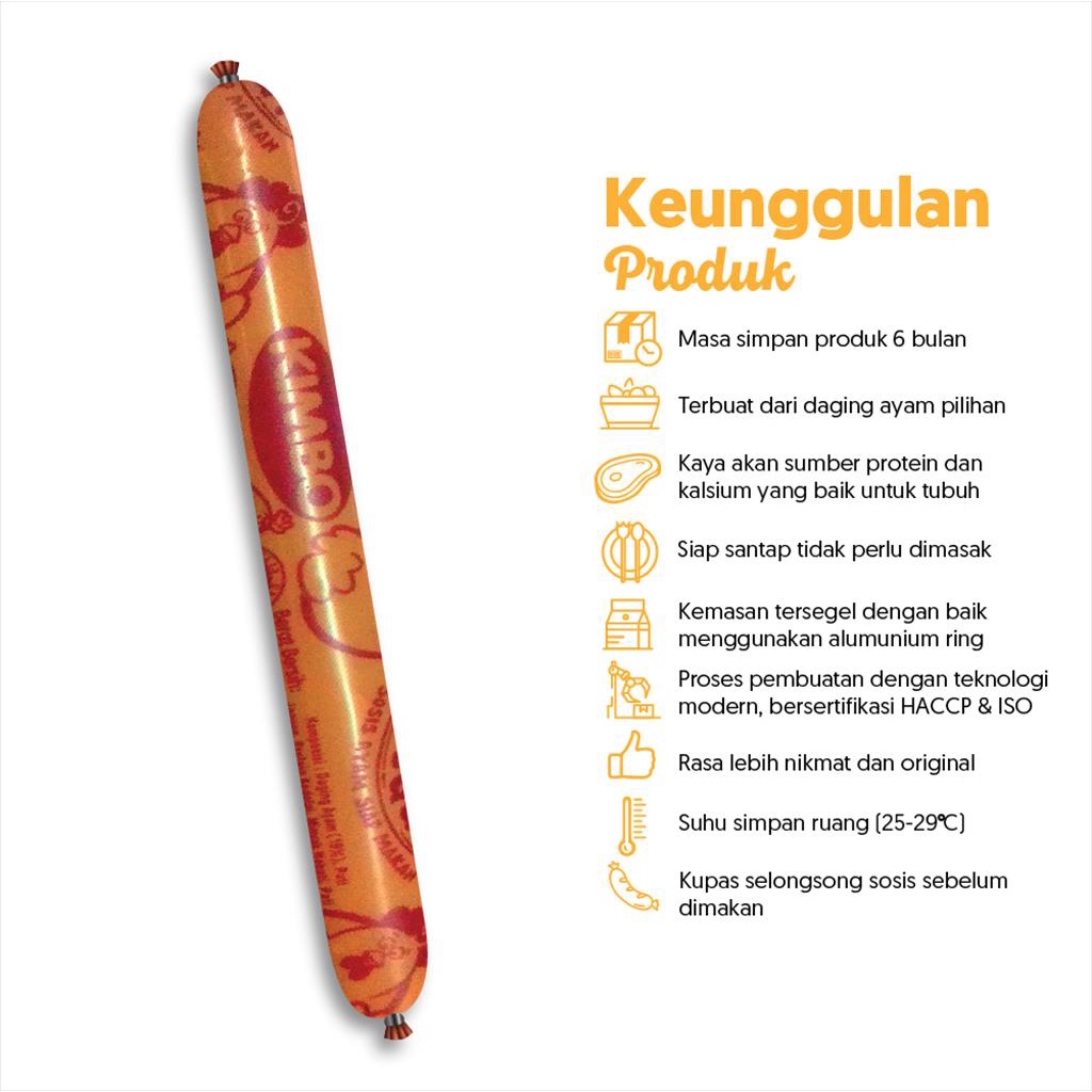 Madusari Nusaperdana KIMBO Reddi Sosis Ayam Toples