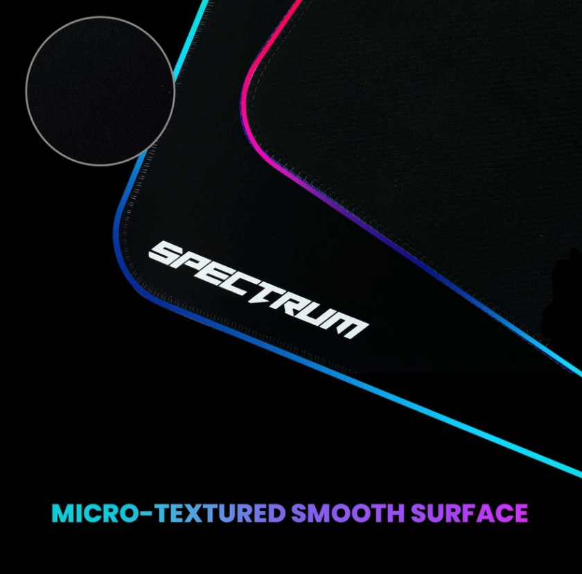 Uneed Indonesia UNEED Mousepad Gaming RGB Spectrum Speed Edition  UMP411