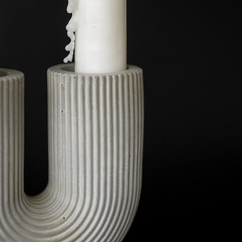 RIGATE Concrete Candle Holder 3
