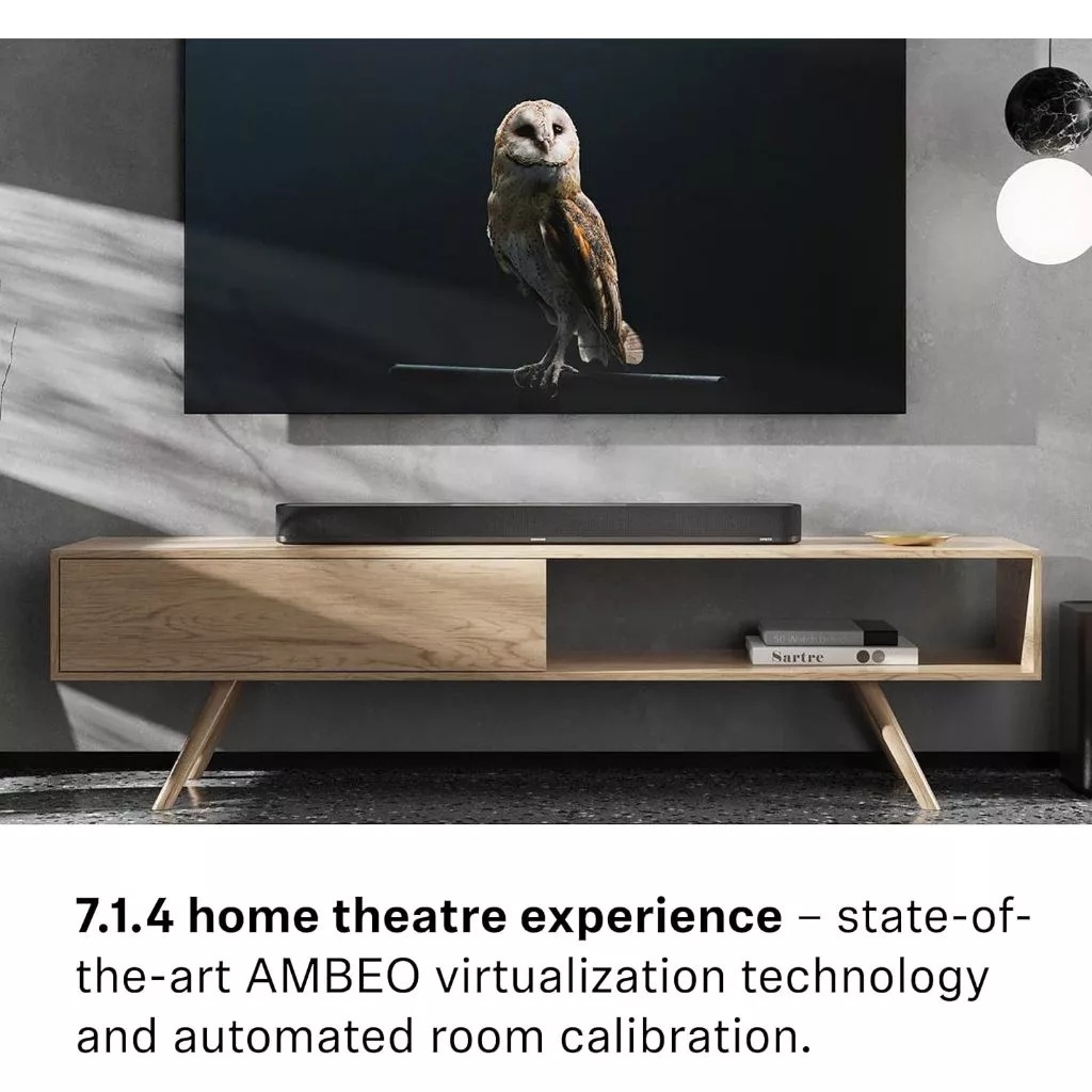 Sennheiser Sennheiser Ambeo Plus Soundbar 3D Audio Experience Sound Bar 7.1.4 Home Theater System