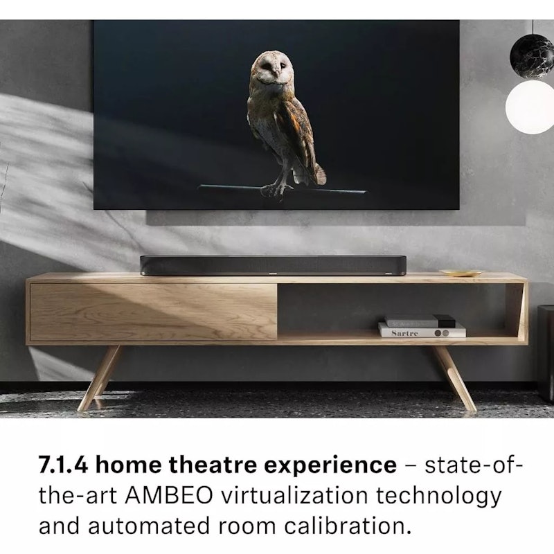 Sennheiser Ambeo Plus Soundbar 3D Audio Experience Sound Bar 7.1.4 Home Theater System 2