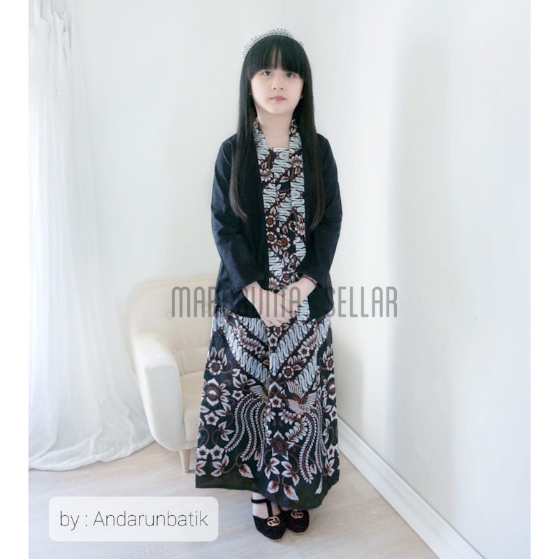 SET Kebaya Anak Perempuan KB CICI KID Gliter 5