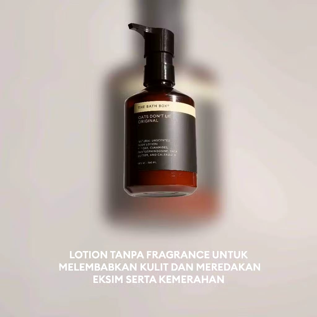 Mitra Kreasi Natural THE BATH BOX® Oats Don't Lie Natural Unscented Body Lotion