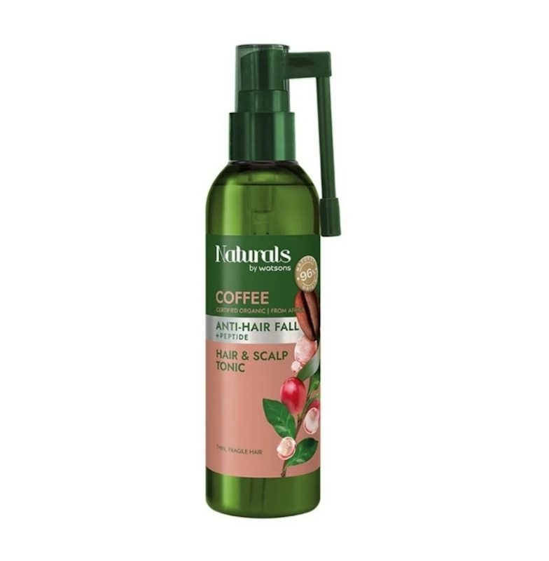 Naturals by Watsons Coffee Anti-Hair Fall Hair & Scalp Tonic 1