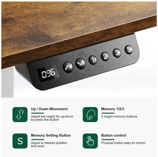  Xpanse Electrical Smart Desk Fiber Karbon