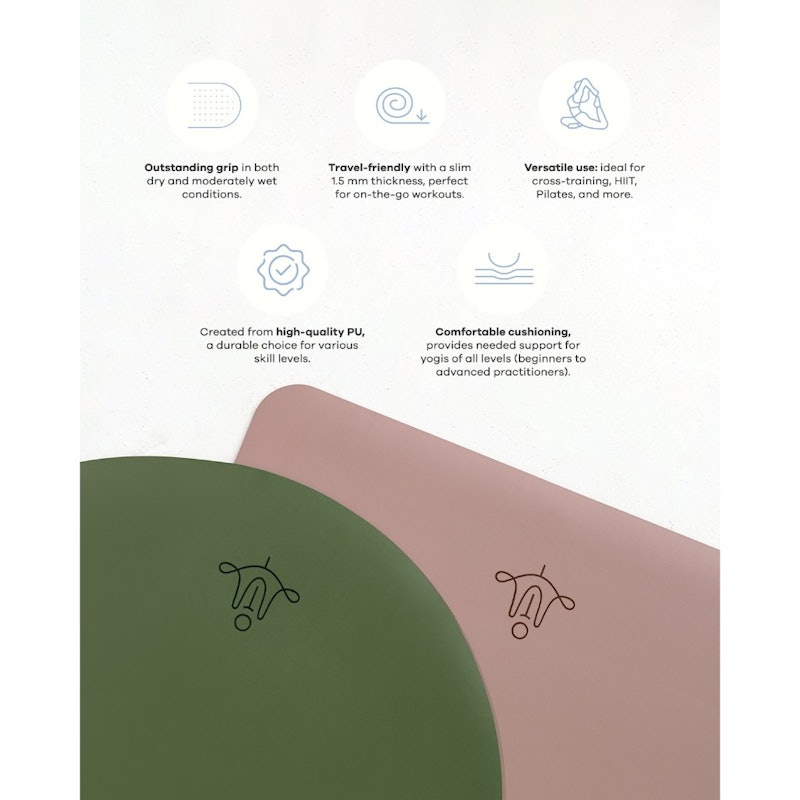 The Minimalist Yogi Pure Essential Mat 4.5mm The Capsule Edition 5