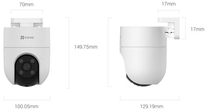 H8c Pan & Tilt Wi-Fi Camera