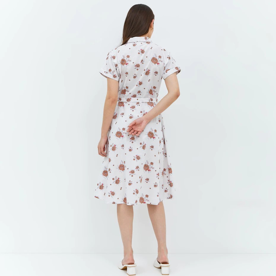 Anugrah Kreasi Busana  Geela Martha White Dress  G.43104