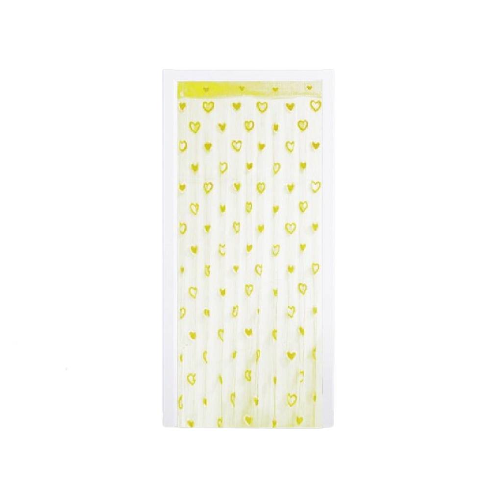 IDOHOUSE Tirai Gorden Pintu Motif Love Q1-1