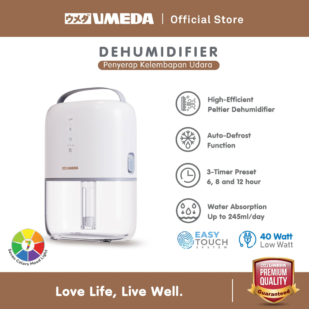 Umeda Factory Indonesia UMEDA Dehumidifier  UDH1500