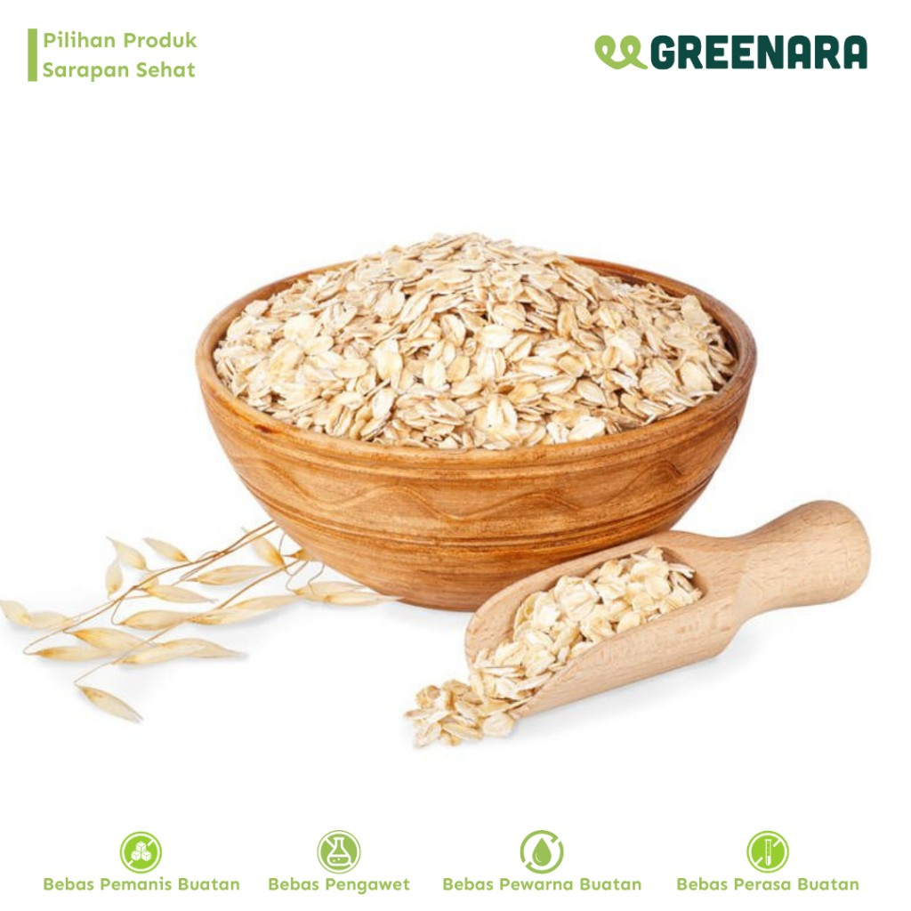 Hijau Tumbuh Bersama Greenara Rolled Oats