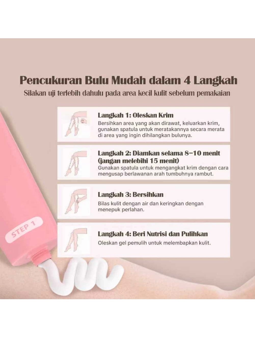 Hobe Bar Indonesia Hobe Bar Hair Removal Cream