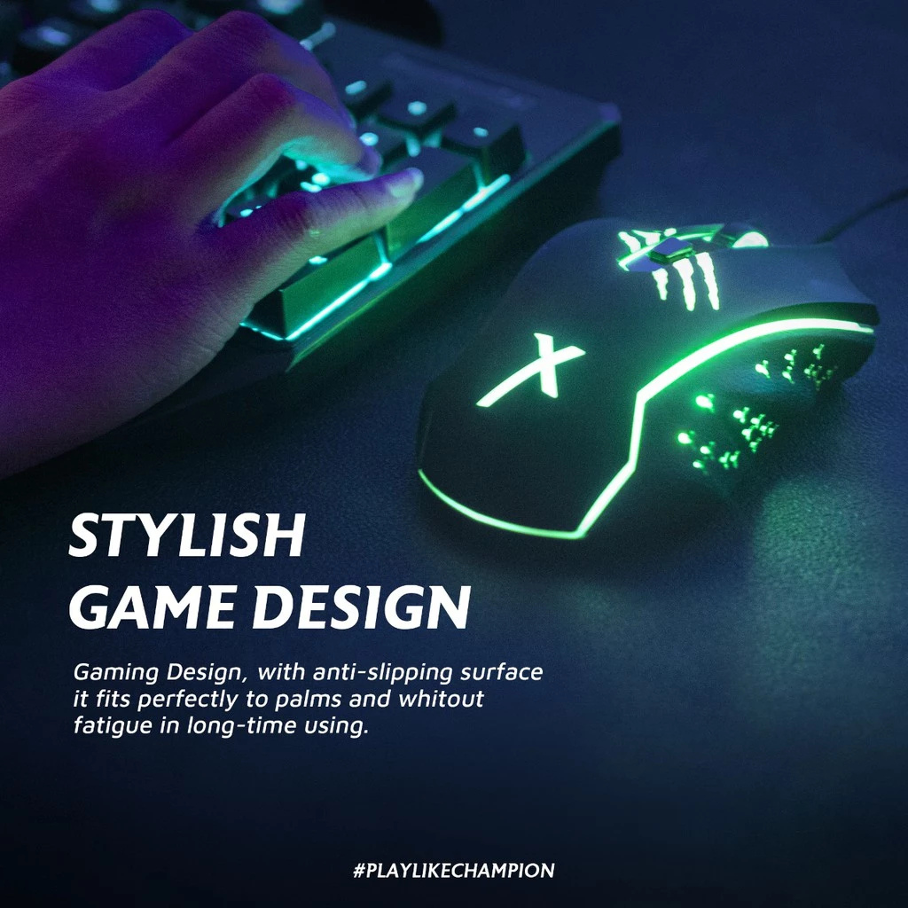 Doran Sukses Indonesia JETE Mouse Gaming MSX1