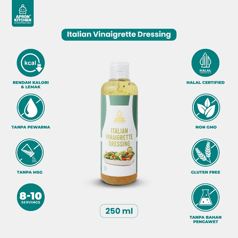 Apron Kitchen Italian Vinaigrette Dressing 250ml 2