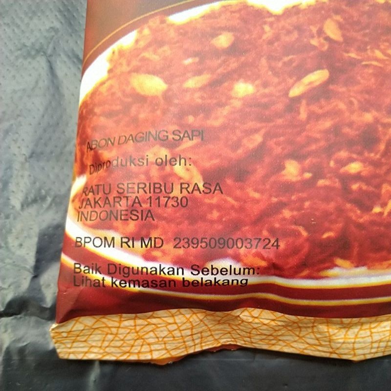 Abon Sapi Cap Ratu 2
