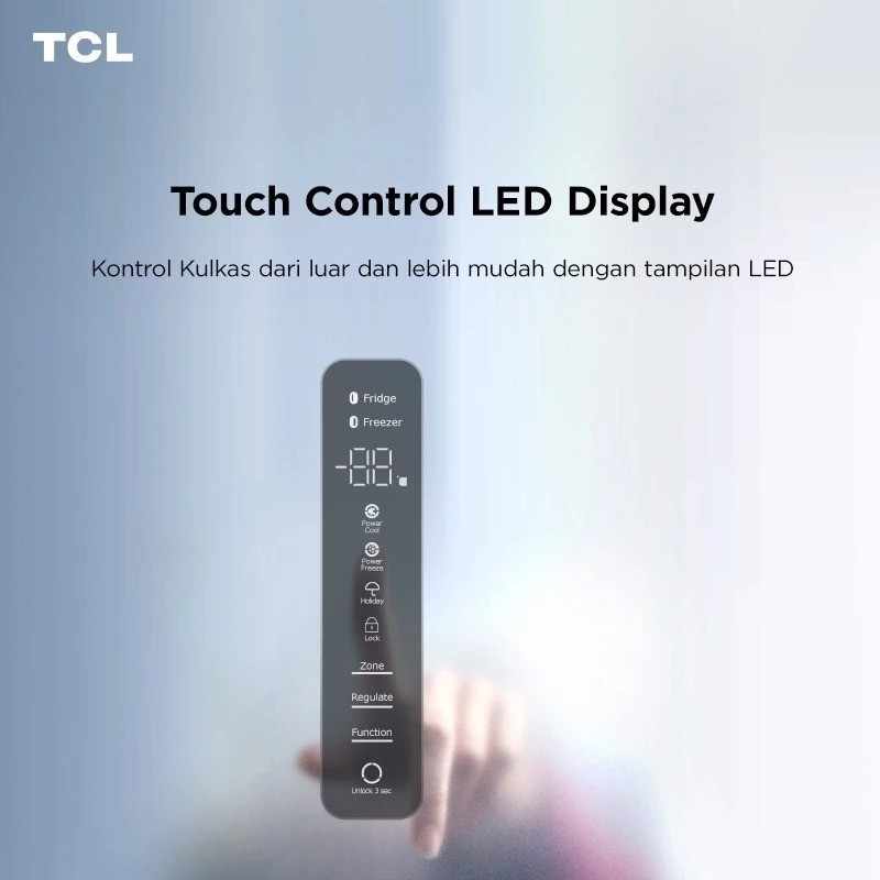 TCL Technology TCL Side By Side Refrigerator P650SBS