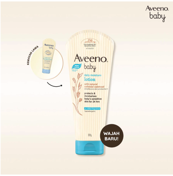 Johnson & Johnson Indonesia Aveeno Baby Daily Moisture Lotion