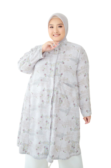 10 Rekomendasi Kemeja Motif Bunga untuk Wanita Terbaik  2