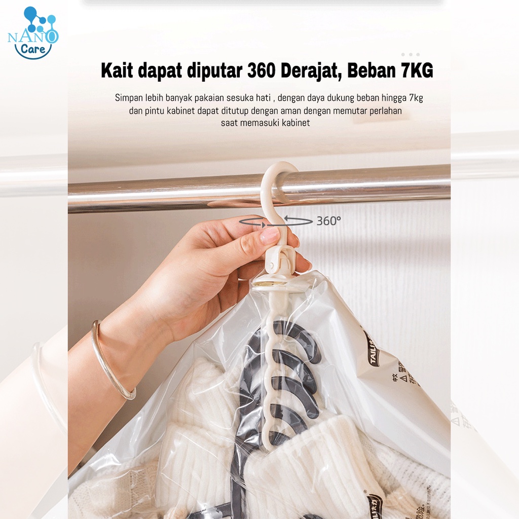  Nano Care Vacuum Bag  Hanging 105 x 70 cm