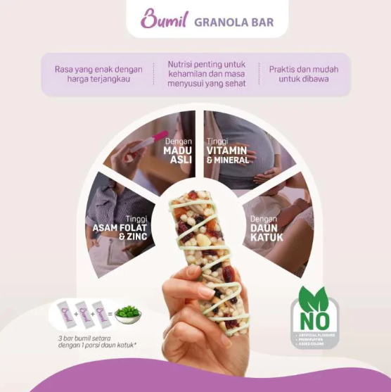 Granova Prima Lestari Bumil Granola Bar