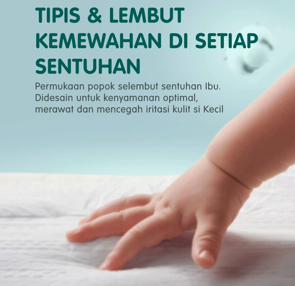 Lucky Mom Indonesia Makuku SAP Diapers Comfort Fit NB